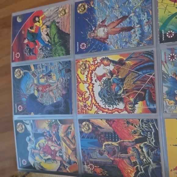 Complete Valiant comics card set - Picture 2 of 4